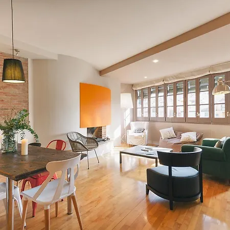 Sleep & Stay Luxury Top Floor Apt With Terrace Girona Exterior photo